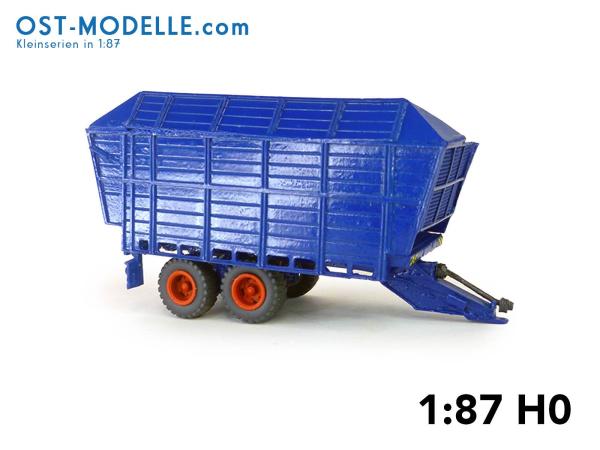 Fortschritt T088 Schwerguthäckselaufbau F997 - dunkelblaurot